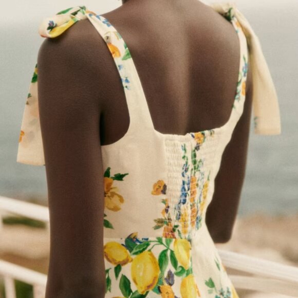 Sézane x Momoni NWT Dorotha Dress in Vicence Size 42/US 10 - Picture 2 of 8